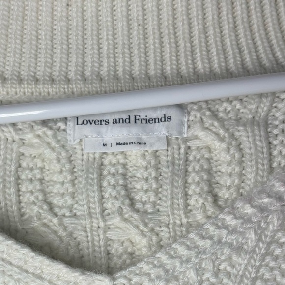 LOVERS AND FRIENDS Mel cable knit sweater size M - Picture 6 of 8